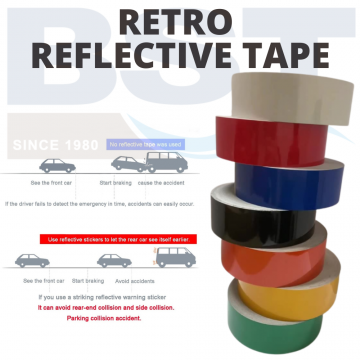 Retro Reflective Tape 50MM x 45MTR