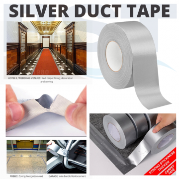 Silver Dutch Tape (ROLL)