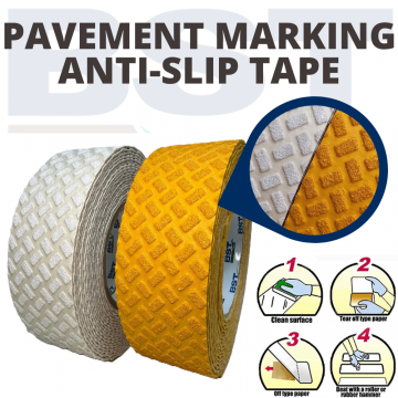 Pavement Marking Anti-Slip Tape 50mm x 18mtr