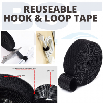 Reusable Cable Tie and Loop Tape